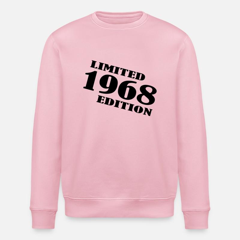année 1968 limited edition - Sweat bio ROLLER Stanley/Stella Unisexe - rose pâle