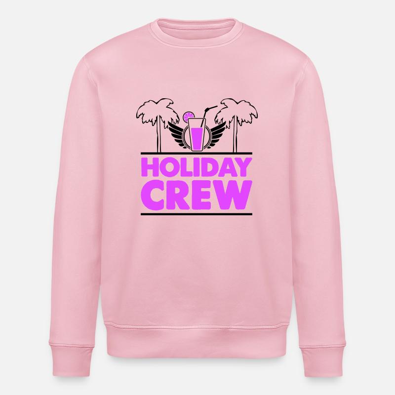 Holiday Crew - Stanley/Stella Unisex Bio-Sweatshirt ROLLER - Hellrosa