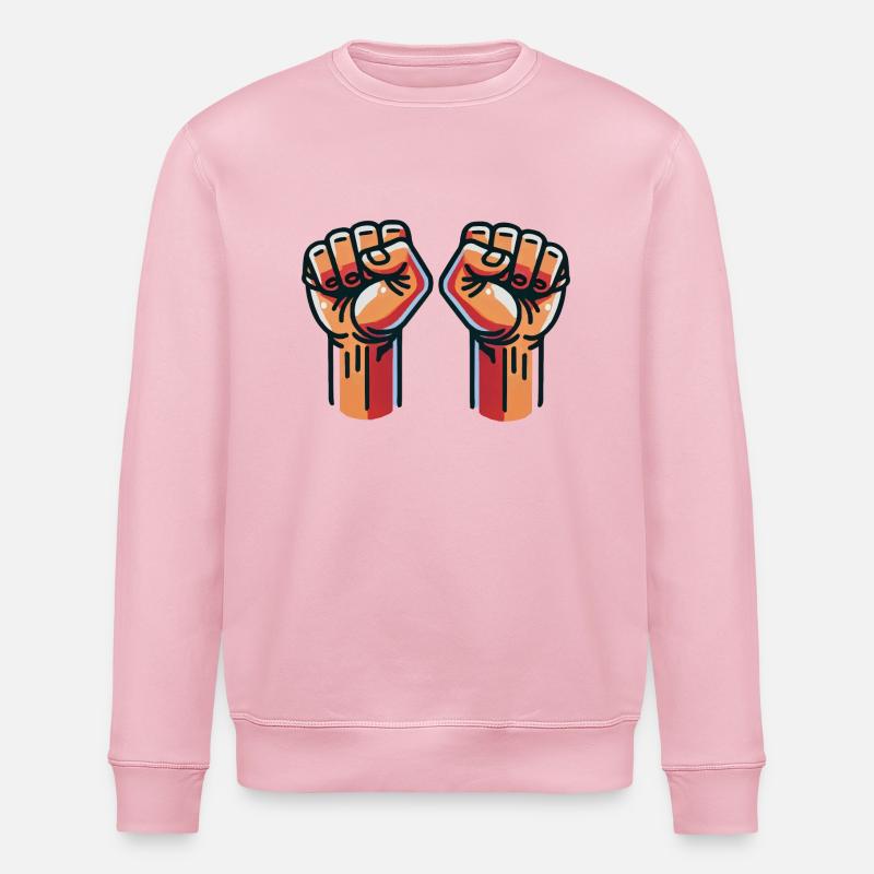 faust 2 - Stanley/Stella Unisex Bio-Sweatshirt ROLLER - Hellrosa