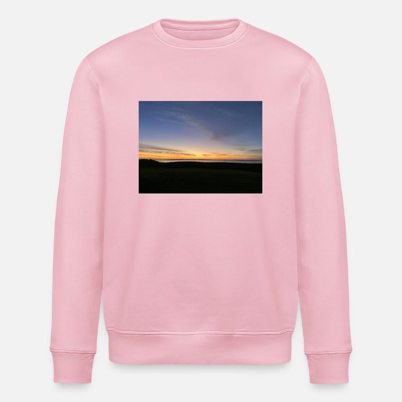 Sonnenaufgang - Stanley/Stella Unisex Bio-Sweatshirt ROLLER - Hellrosa