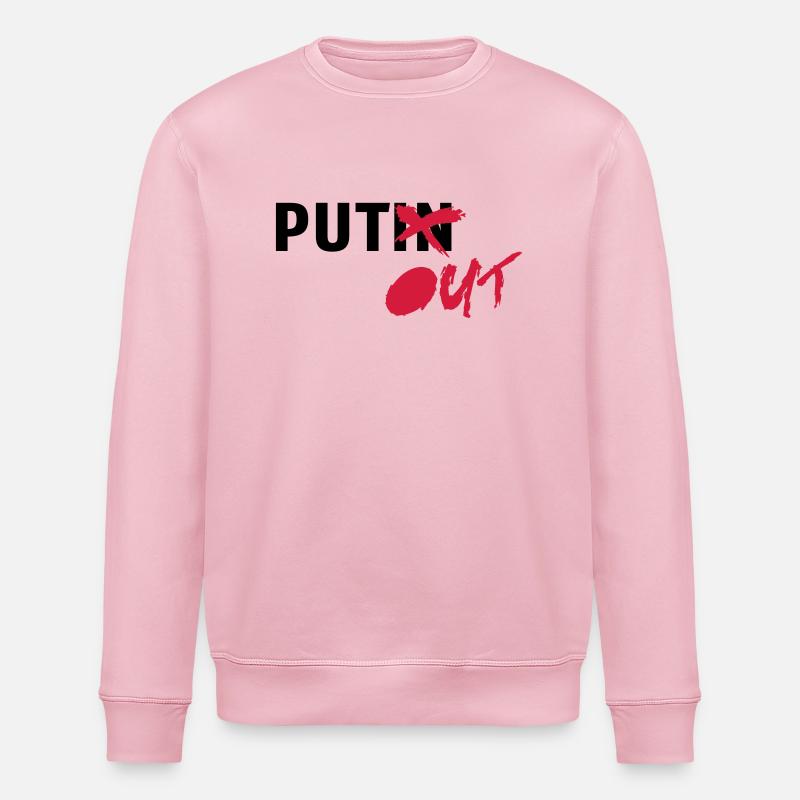 putout - Stanley/Stella Unisex Bio-Sweatshirt ROLLER - Hellrosa