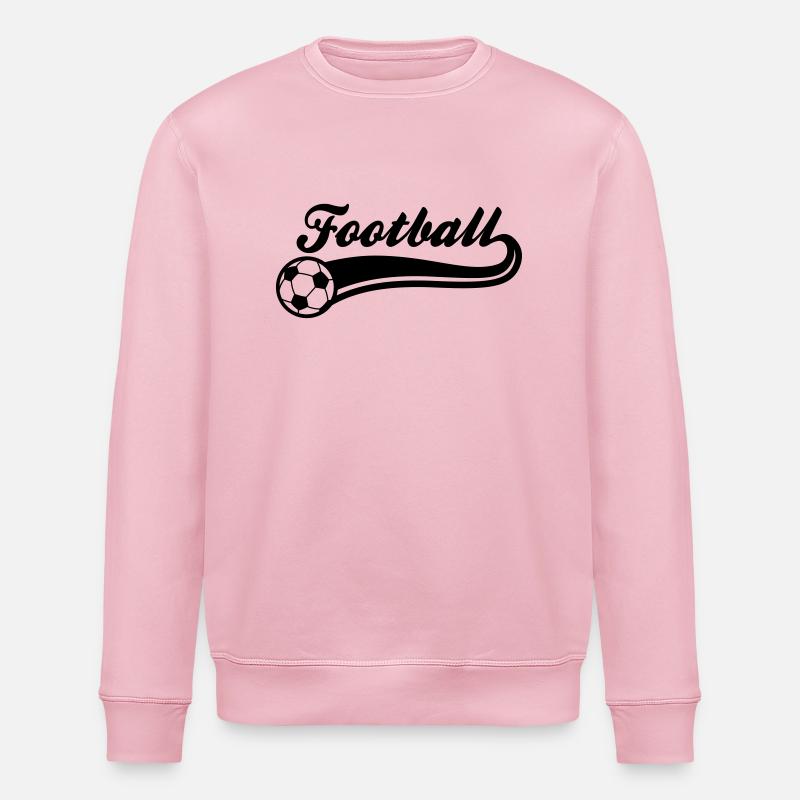 Fußball - Stanley/Stella Unisex Bio-Sweatshirt ROLLER - Hellrosa