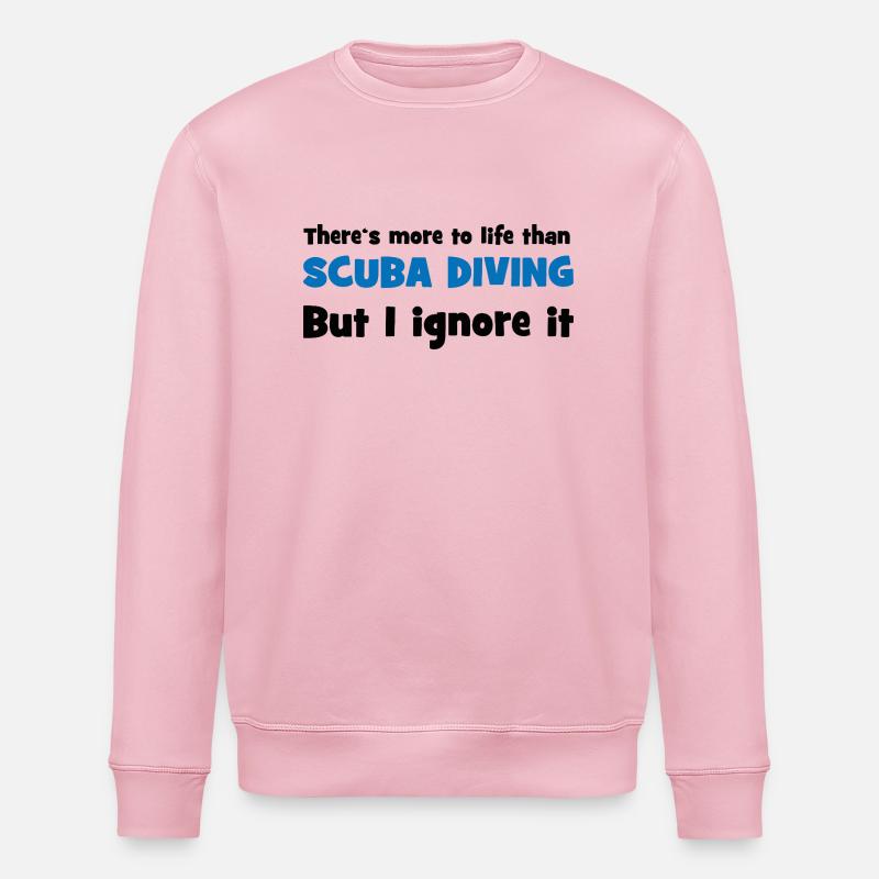 Tauchen - Stanley/Stella Unisex Bio-Sweatshirt ROLLER - Hellrosa