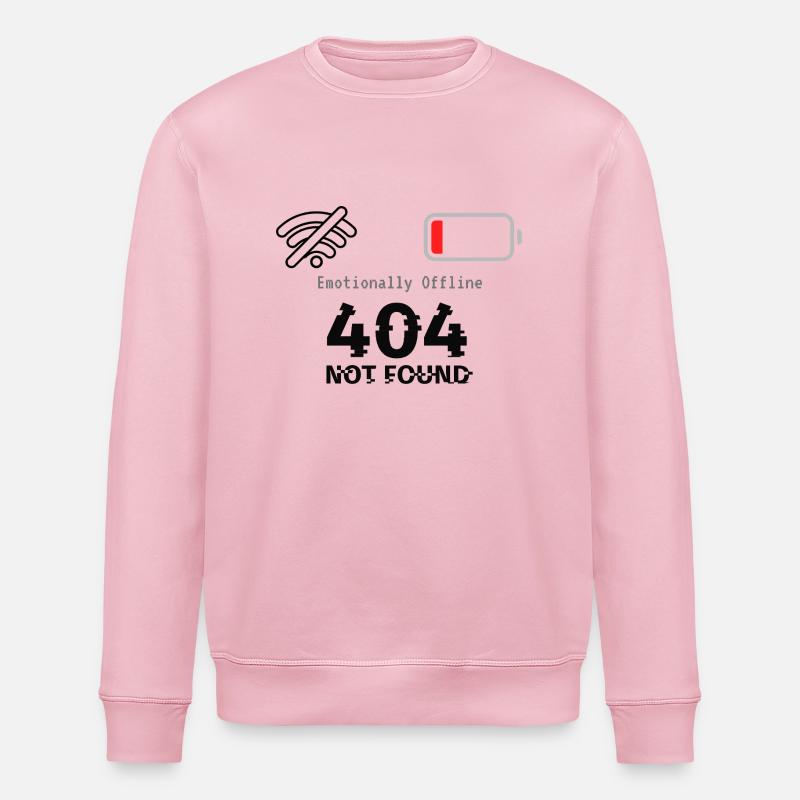 Emotionally Offline - Stanley/Stella Unisex Bio-Sweatshirt ROLLER - Hellrosa