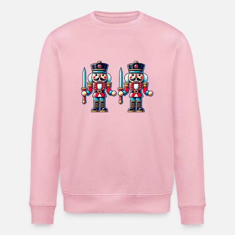 nussknacker 2 - Stanley/Stella Unisex Bio-Sweatshirt ROLLER - Hellrosa