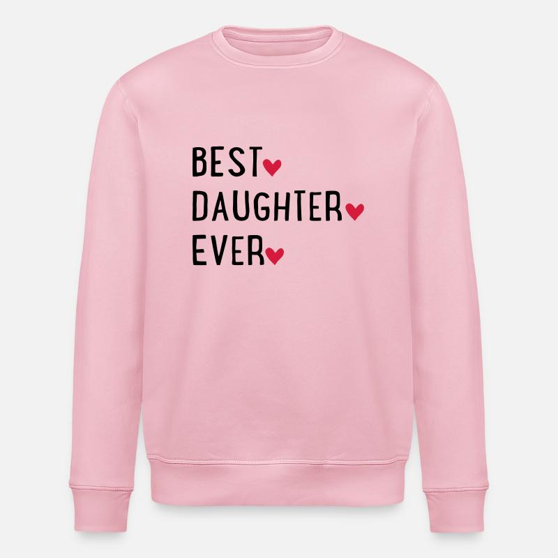 Fille - Sweat bio ROLLER Stanley/Stella Unisexe - rose pâle