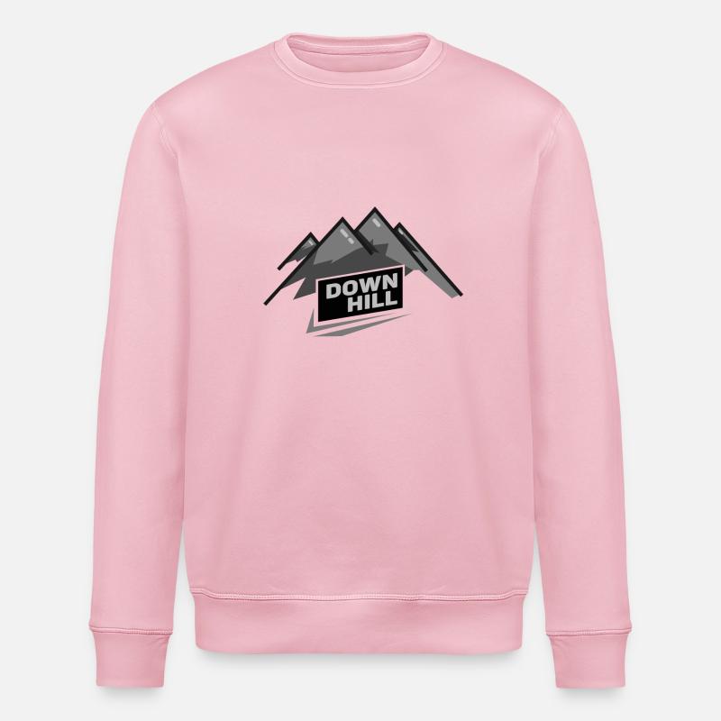 Downhill - Stanley/Stella Unisex Bio-Sweatshirt ROLLER - Hellrosa