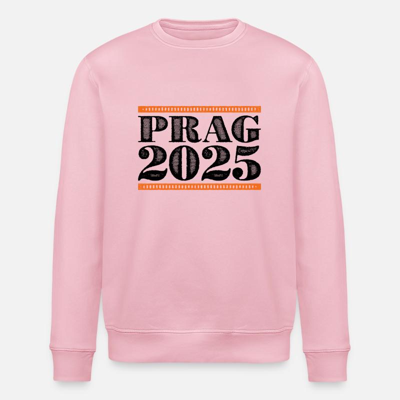 Prag 2025 - Stanley/Stella Unisex Bio-Sweatshirt ROLLER - Hellrosa
