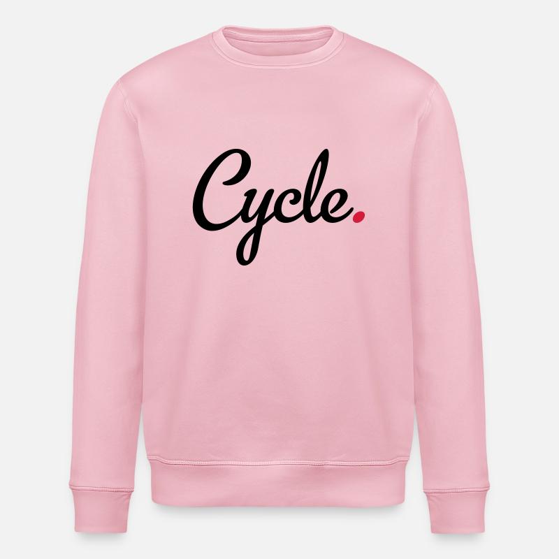 cyclisme - Sweat bio ROLLER Stanley/Stella Unisexe - rose pâle