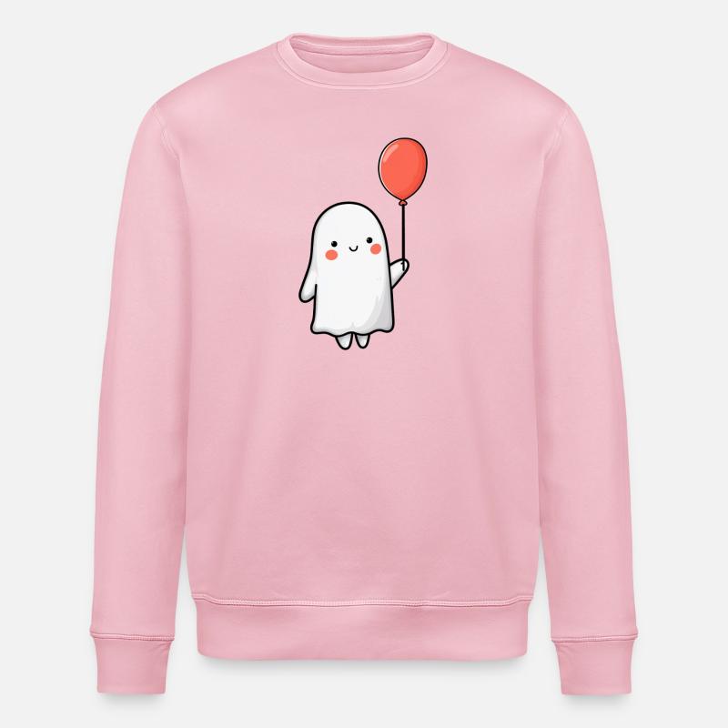 Geist und Ballon - Stanley/Stella Unisex Bio-Sweatshirt ROLLER - Hellrosa
