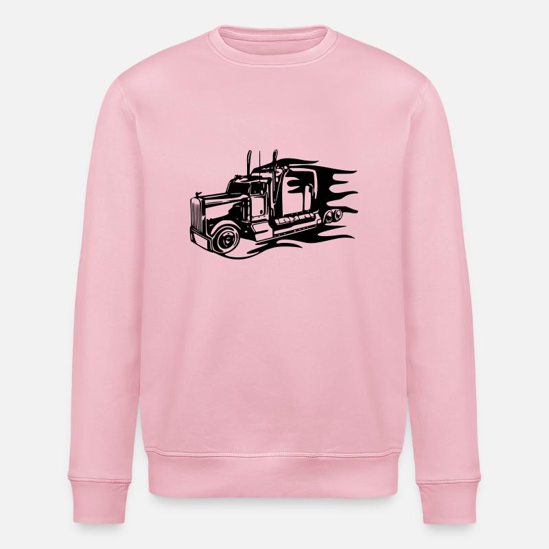 ralley14 - Sweat bio ROLLER Stanley/Stella Unisexe - rose pâle