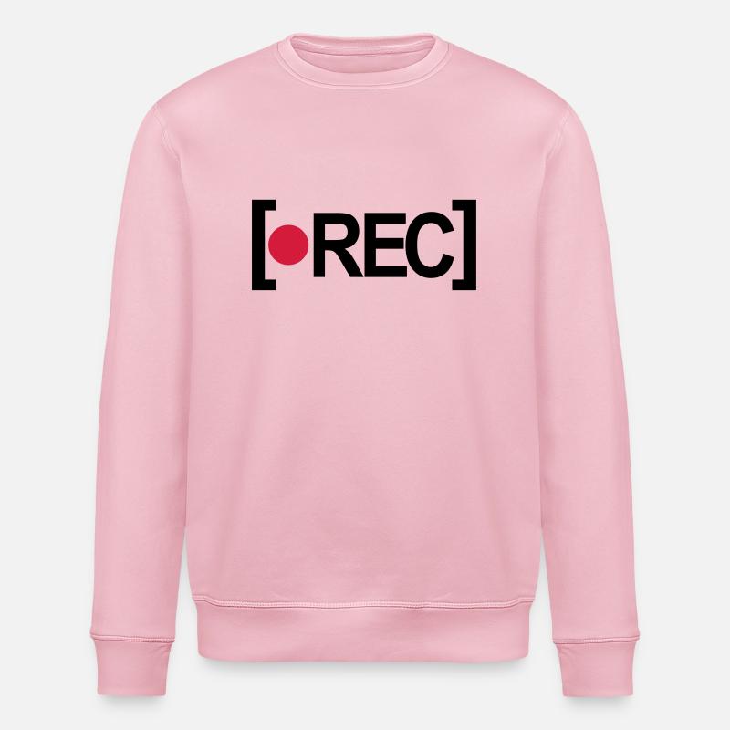 rec - Sweat bio ROLLER Stanley/Stella Unisexe - rose pâle