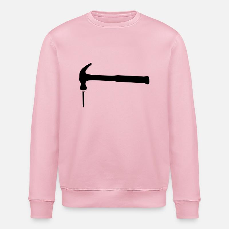 marteau_clous_2 - Sweat bio ROLLER Stanley/Stella Unisexe - rose pâle
