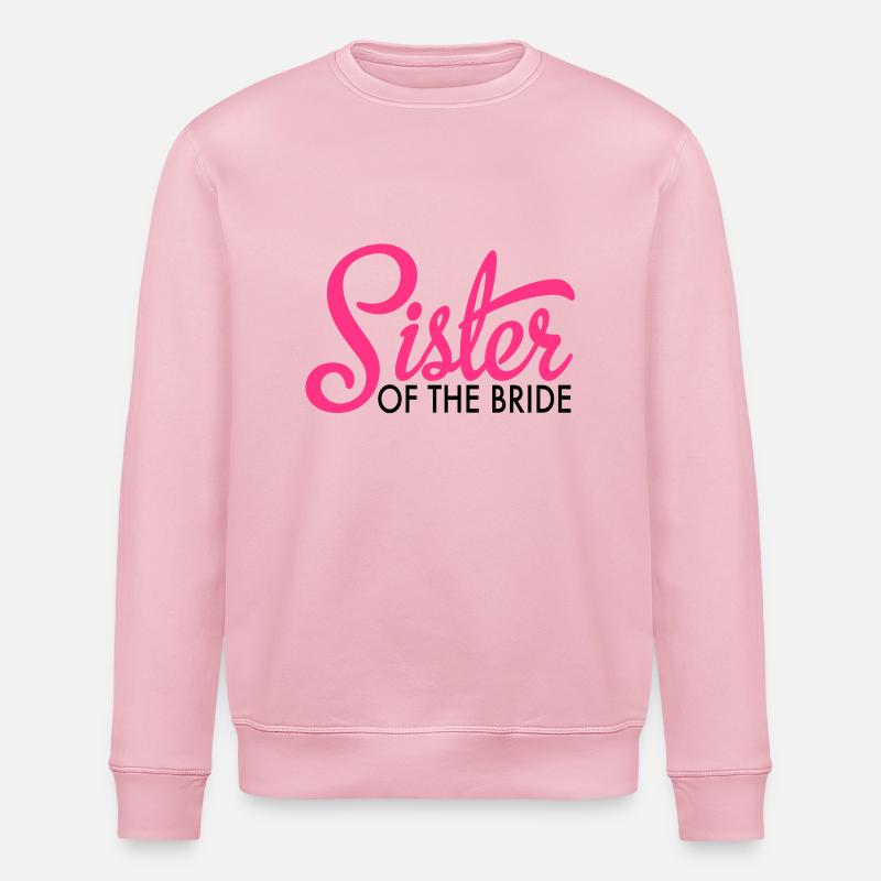 jeune mariée - Sweat bio ROLLER Stanley/Stella Unisexe - rose pâle