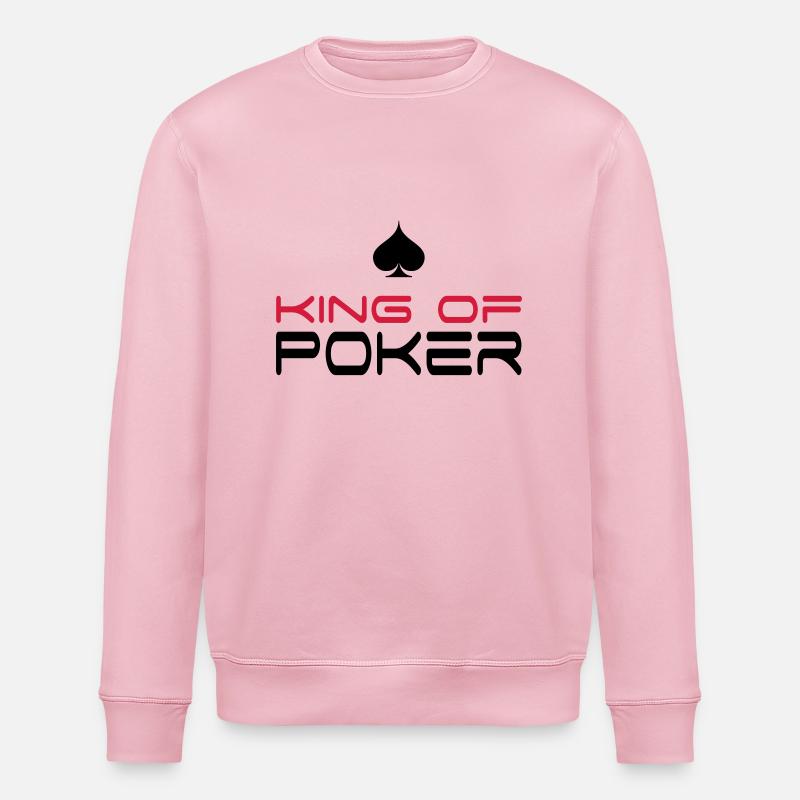 poker - Sweat bio ROLLER Stanley/Stella Unisexe - rose pâle