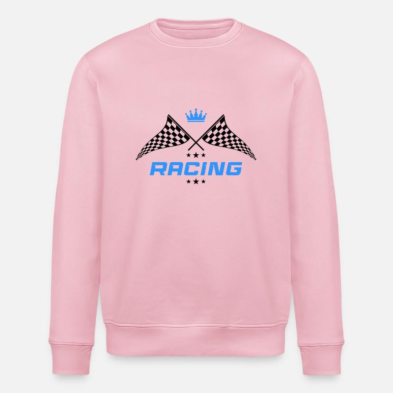 Symbole de course - Sweat bio ROLLER Stanley/Stella Unisexe - rose pâle