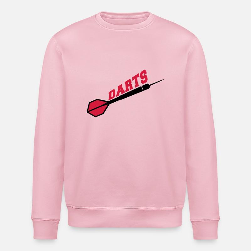 Darts Design - Stanley/Stella Unisex Bio-Sweatshirt ROLLER - Hellrosa