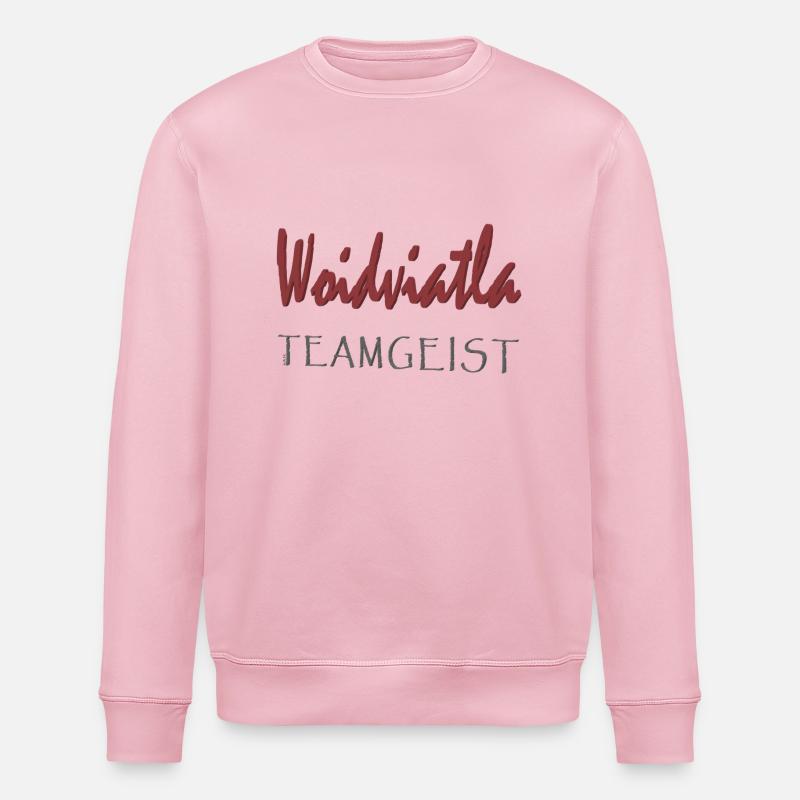 L’ d’équipe Waldviertel - Sweat bio ROLLER Stanley/Stella Unisexe - rose pâle