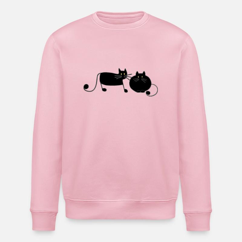 Chats - Sweat bio ROLLER Stanley/Stella Unisexe - rose pâle