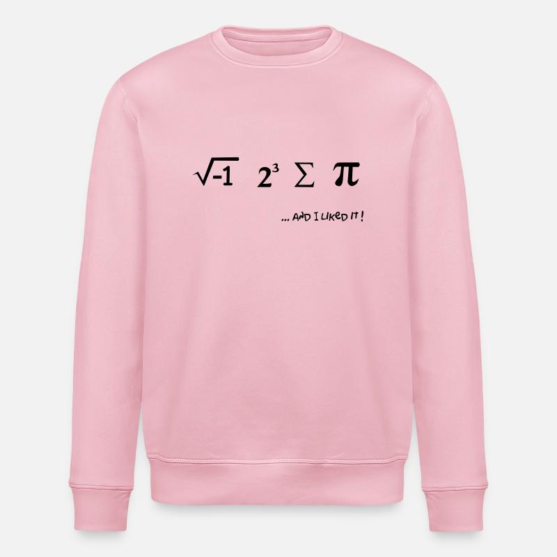 I ate some pie - Stanley/Stella Unisex Bio-Sweatshirt ROLLER - Hellrosa