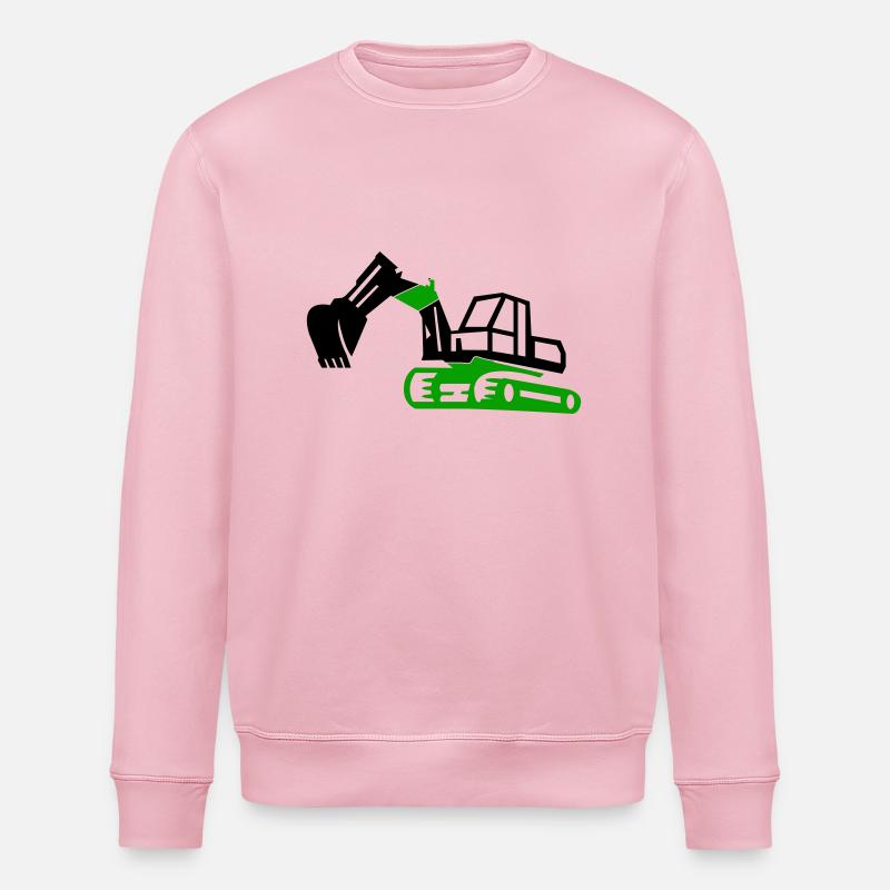 Bagger - Stanley/Stella Unisex Bio-Sweatshirt ROLLER - Hellrosa