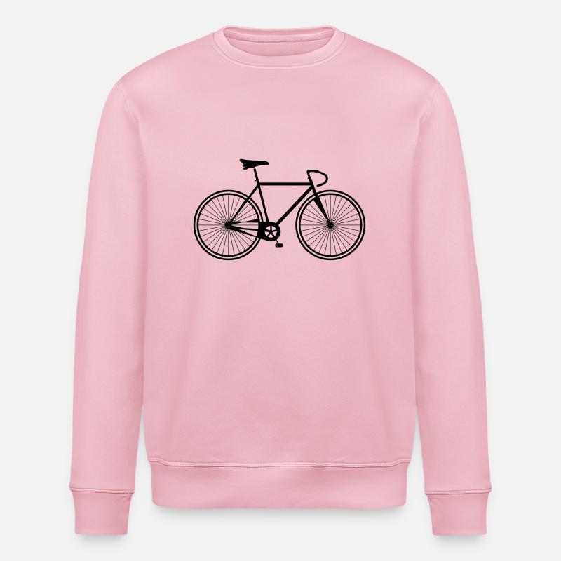 Fahrrad - Stanley/Stella Unisex Bio-Sweatshirt ROLLER - Hellrosa