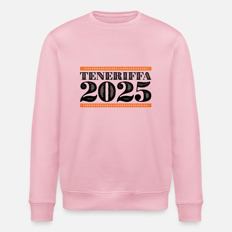 Teneriffa 2025 - Stanley/Stella Unisex Bio-Sweatshirt ROLLER - Hellrosa