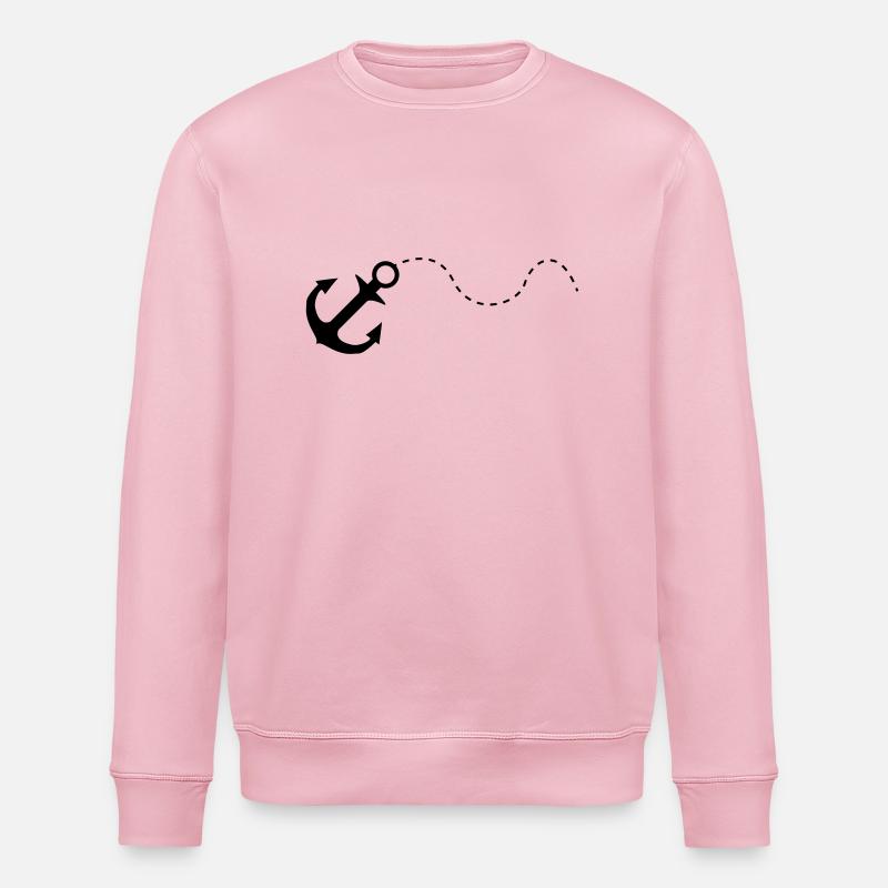 anker black - Sweat bio ROLLER Stanley/Stella Unisexe - rose pâle