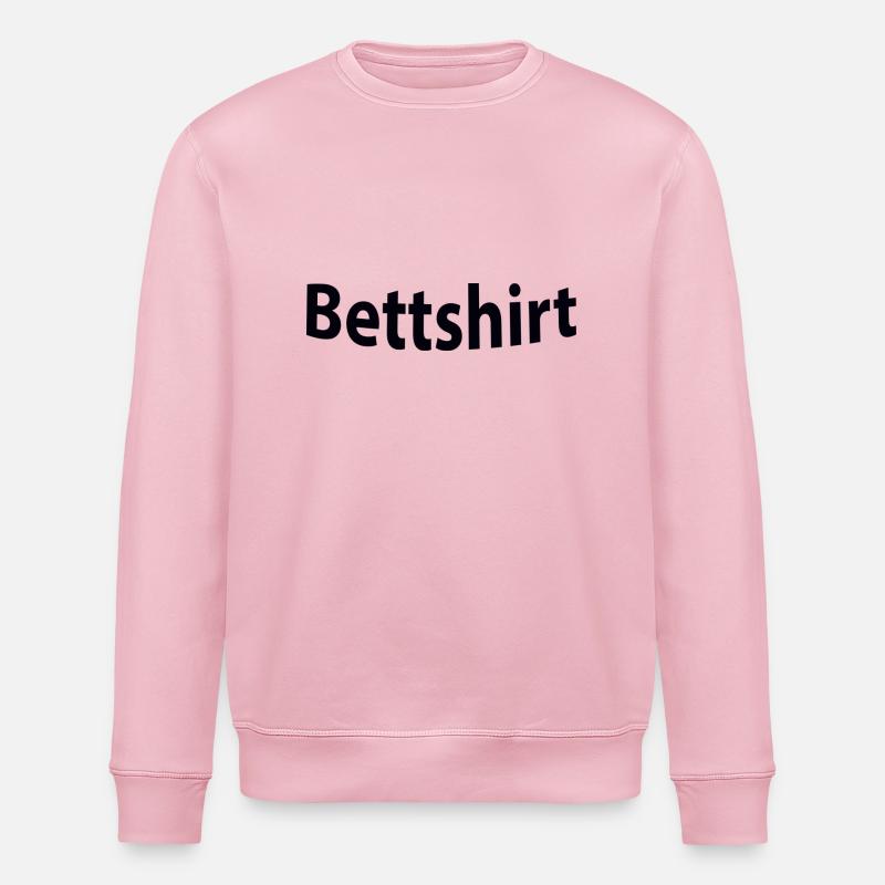 Bettshirt - Stanley/Stella Unisex Bio-Sweatshirt ROLLER - Hellrosa