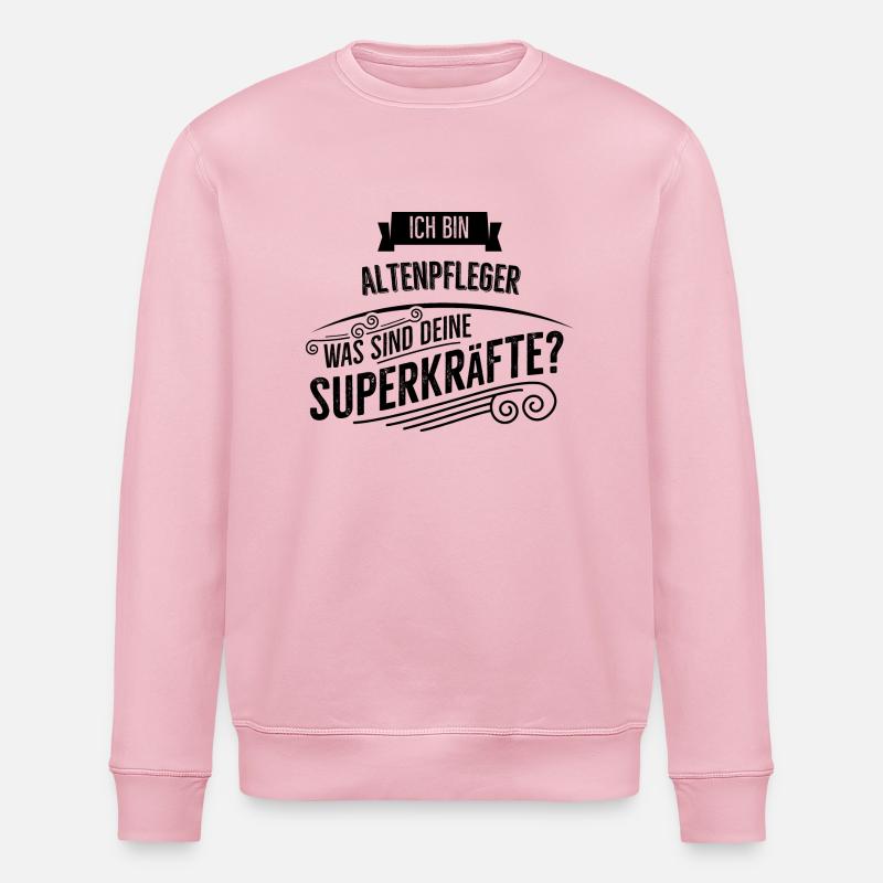 Altenpfleger - Stanley/Stella Unisex Bio-Sweatshirt ROLLER - Hellrosa