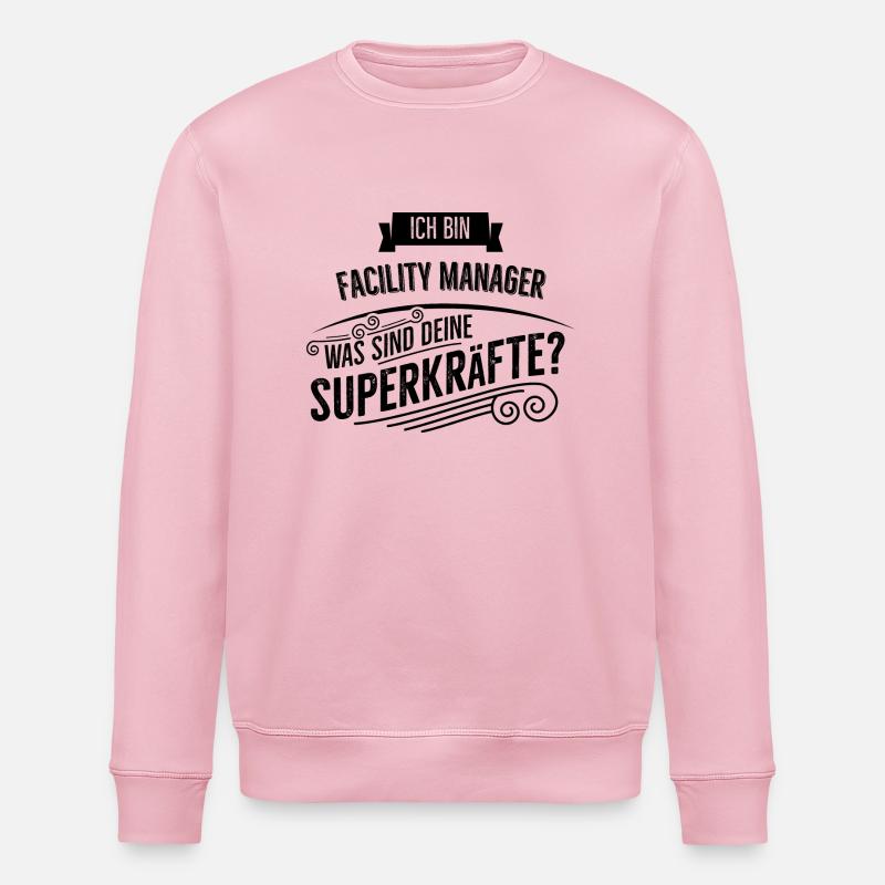 Facility Manager - Stanley/Stella Unisex Bio-Sweatshirt ROLLER - Hellrosa