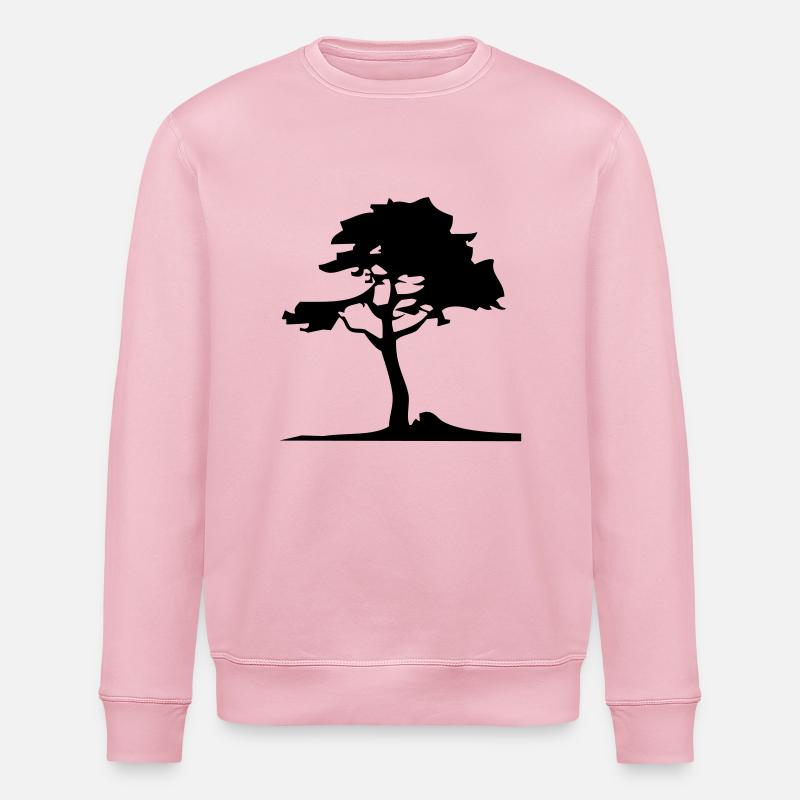 tree - Stanley/Stella ROLLER Unisex Organic Sweatshirt - cotton pink