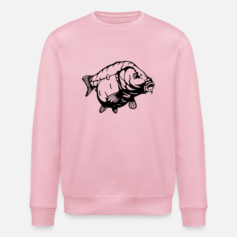CARP - Sweat bio ROLLER Stanley/Stella Unisexe - rose pâle