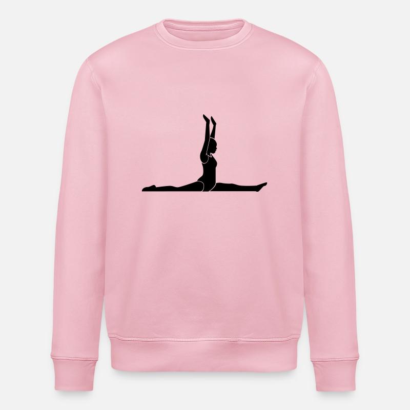Gymnastik - Turner - Stanley/Stella Unisex Bio-Sweatshirt ROLLER - Hellrosa