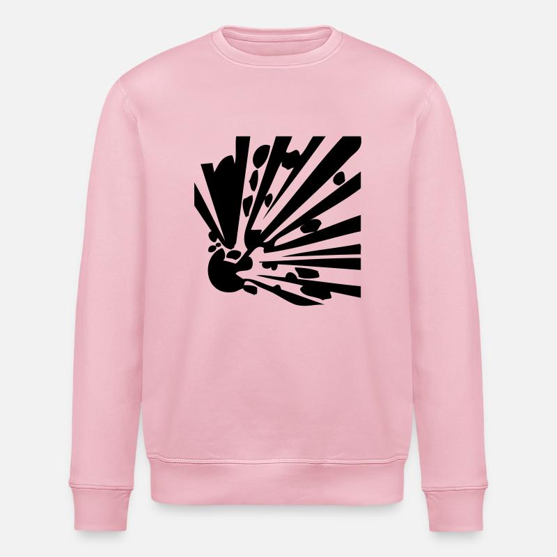 Explosive - Stanley/Stella ROLLER Unisex Organic Sweatshirt - cotton pink