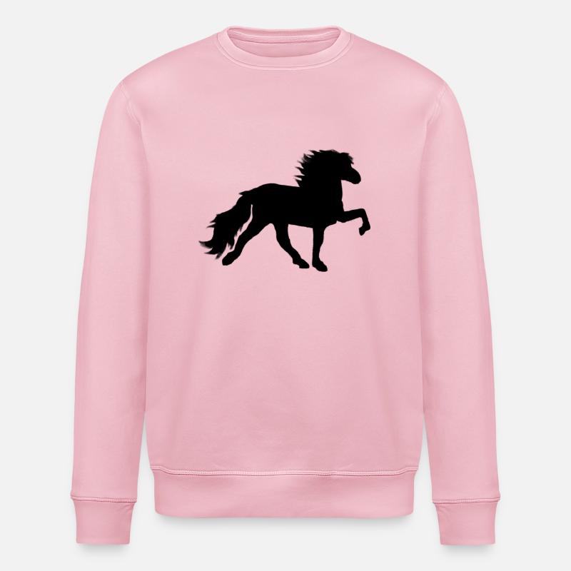 Tölter schwarz - Stanley/Stella Unisex Bio-Sweatshirt ROLLER - Hellrosa