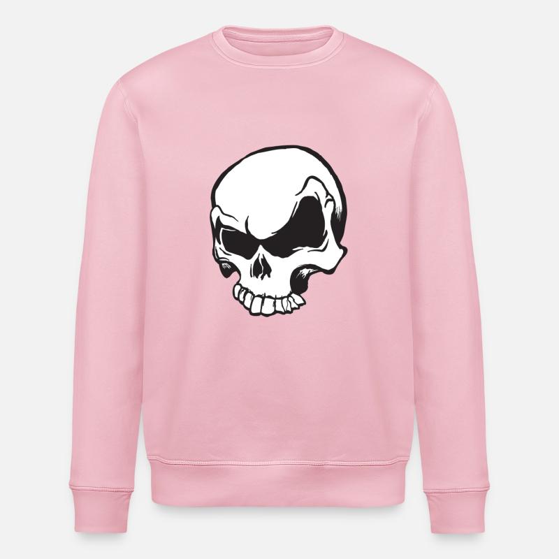tete de mort - Stanley/Stella Unisex Bio-Sweatshirt ROLLER - Hellrosa