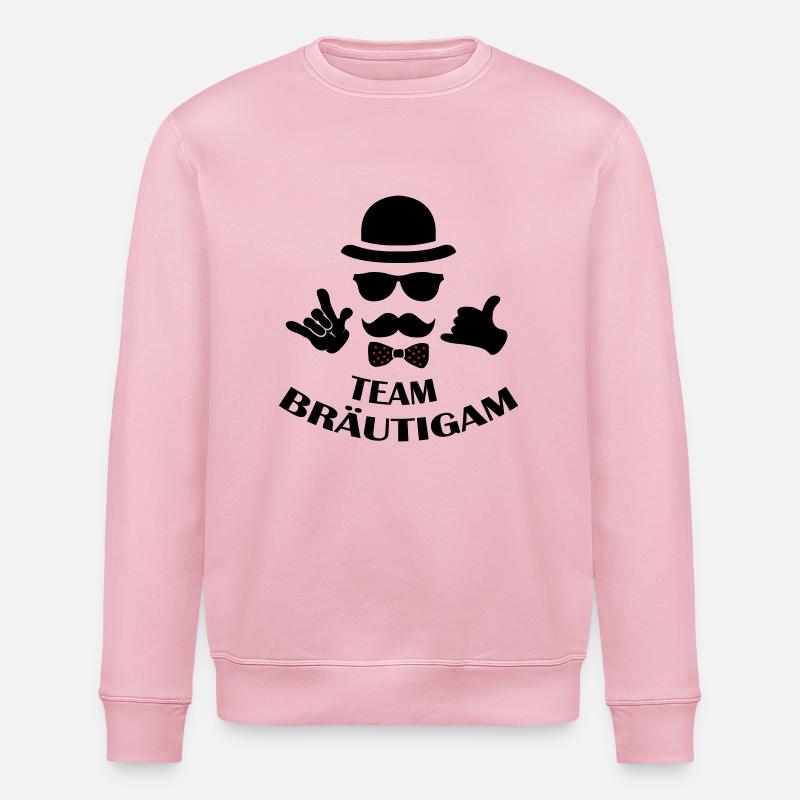 team_braeutigam_001 - Stanley/Stella Unisex Bio-Sweatshirt ROLLER - Hellrosa