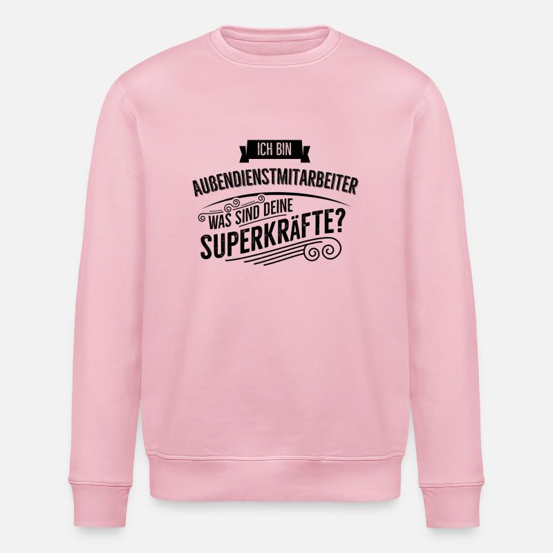 Aussendienstmitarbeiter - Stanley/Stella Unisex Bio-Sweatshirt ROLLER - Hellrosa