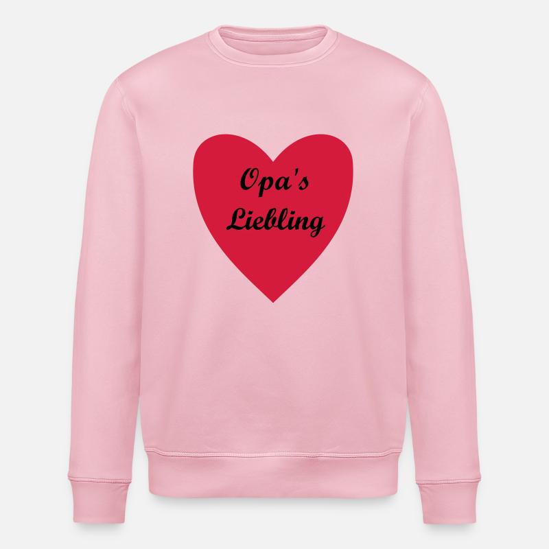 Opa's Liebling - Stanley/Stella Unisex Bio-Sweatshirt ROLLER - Hellrosa