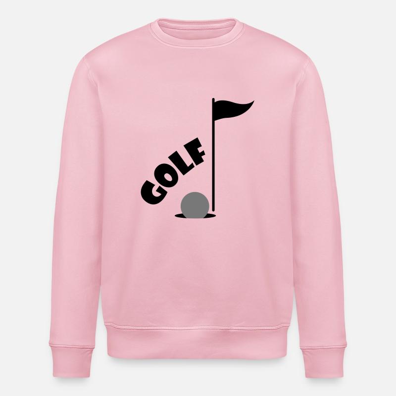 golf - Sweat bio ROLLER Stanley/Stella Unisexe - rose pâle