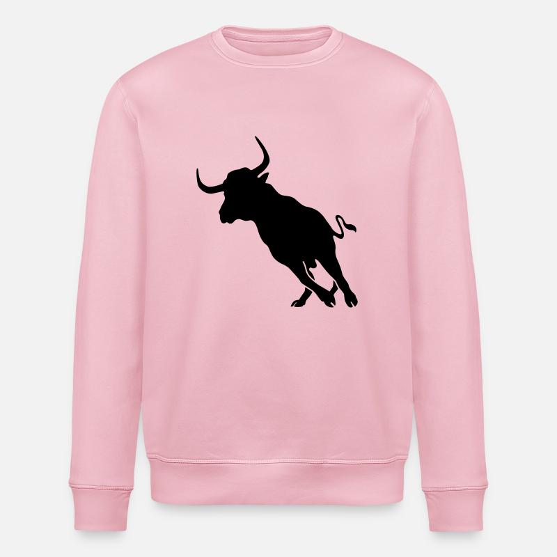 bull - Stanley/Stella ROLLER Unisex Organic Sweatshirt - cotton pink