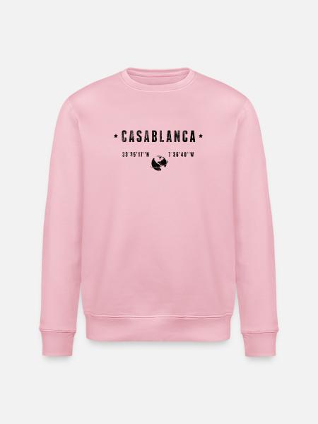 Casablanca - Stanley/Stella Unisex Bio-Sweatshirt ROLLER - Hellrosa