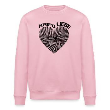 Kripo Liebe Kriminalpolizei Polizei Polizist Fun - Stanley/Stella Unisex Bio-Sweatshirt ROLLER - Hellrosa - Vorne - Nik (191cm)