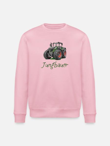 Jungbauer - Stanley/Stella Unisex Bio-Sweatshirt ROLLER - Hellrosa