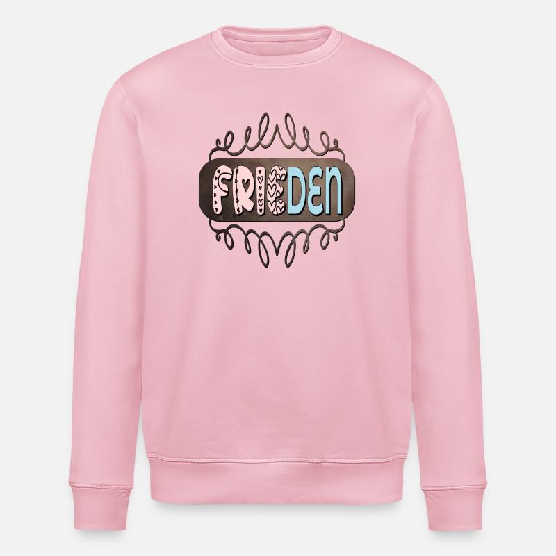 FRIEDEN - Stanley/Stella Unisex Bio-Sweatshirt ROLLER - Hellrosa