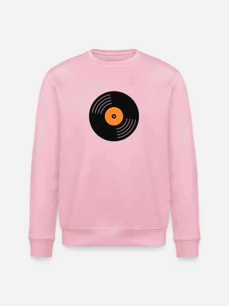Orange Label Vinyl - Stanley/Stella Unisex Bio-Sweatshirt ROLLER - Hellrosa