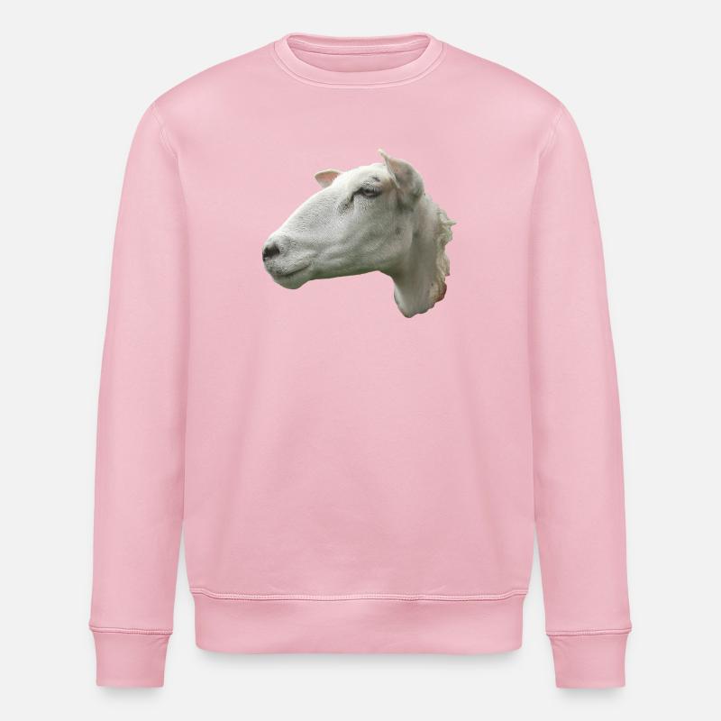 Schafkopf - Stanley/Stella ROLLER Unisex Organic Sweatshirt - cotton pink