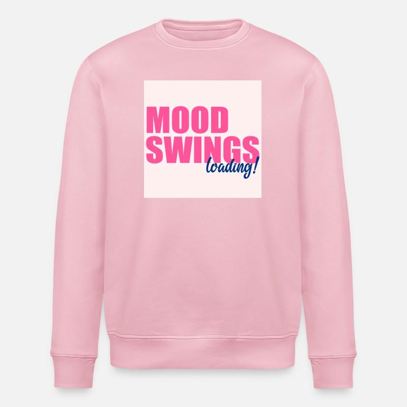 Stimmungsschwankungen lädt - Stanley/Stella Unisex Bio-Sweatshirt ROLLER - Hellrosa