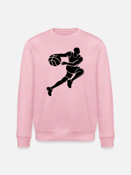Basketball - Stanley/Stella Unisex Bio-Sweatshirt ROLLER - Hellrosa